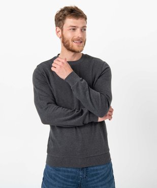 Sweat homme avec intérieur molletonné vue1 - GEMO (HOMME) - GEMO