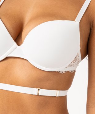 Soutien-gorge à armatures avec bretelles multipositions vue10 - GEMO 4G FEMME - GEMO