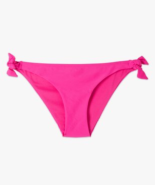 Bas de maillot de bain femme forme culotte vue4 - GEMO 4G FEMME - GEMO