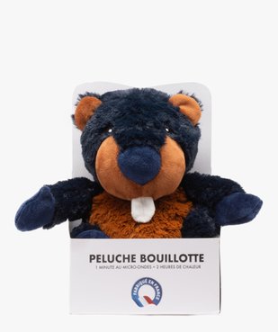 Peluche bouillotte castor à chauffer au micro-ondes vue1 - AUTRES MARQUES - GEMO