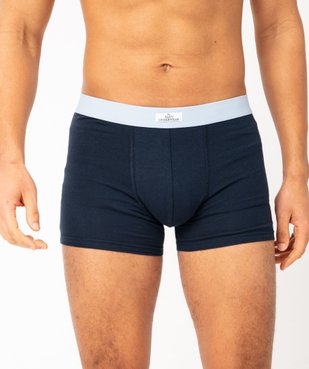 Boxer homme en coton stretch extensible (lot de 2) vue4 - GEMO 4G HOMME - GEMO