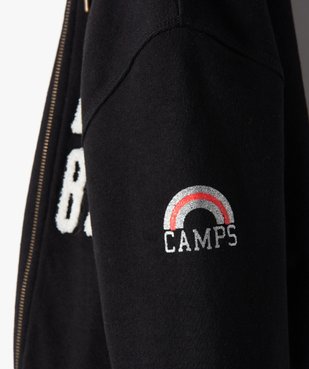 Sweat fille zippé à capuche – Camps United vue3 - CAMPS UNITED - GEMO