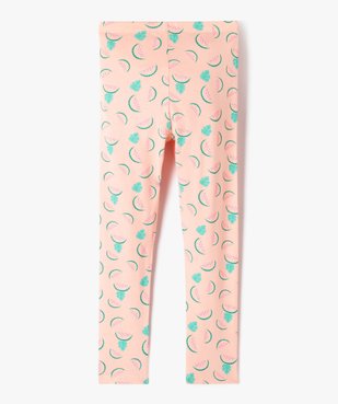 Legging long imprimé fille vue3 - GEMO (ENFANT) - GEMO