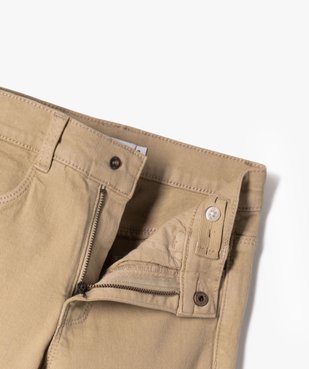 Pantalon cargo straight à taille ajustable fille vue3 - GEMO (ENFANT) - GEMO