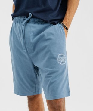 Pyjashort bicolore homme - Camps United vue4 - CAMPS - GEMO