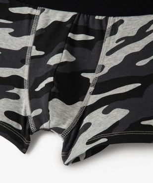 Boxer à motif camouflage garçon (lot de 2) vue2 - GEMO 4G GARCON - GEMO