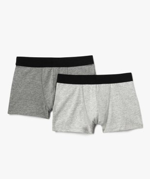 Boxers en coton stretch motif jeu vidéo garçon (lot de 2) vue1 - GEMO 4G GARCON - GEMO