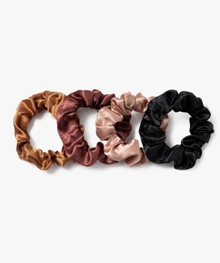 Élastiques pour les cheveux en satin femme (lot de 3) vue1 - GEMO (ACCESS) - GEMO