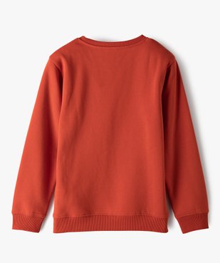 Sweat garçon imprimé intérieur molletonné vue3 - GEMO (ENFANT) - GEMO