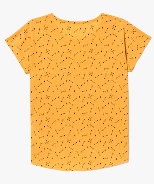 Tee-shirt ado fille à motifs vue2 - GEMO (JUNIOR) - GEMO