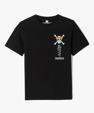 Tee-shirt à manches courtes motif manga garçon - One Piece vue1 - ONE PIECE - GEMO