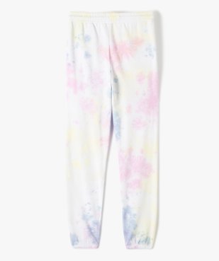 Pantalon de jogging fille multicolore effet tie and dye vue3 - GEMO (JUNIOR) - GEMO