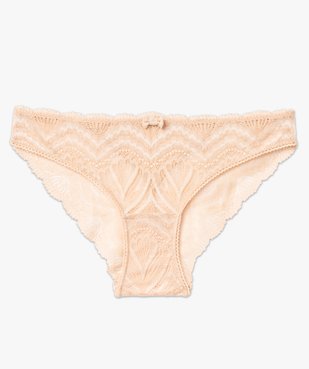 Culotte en dentelle femme vue4 - GEMO(HOMWR FEM) - GEMO