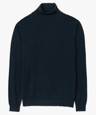 Pull à col roulé en maille fine homme vue4 - GEMO 4G HOMME - GEMO