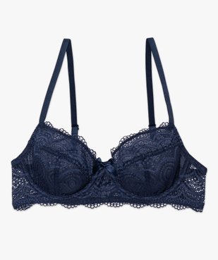 Soutien-gorge à armatures forme corbeille en dentelle vue5 - GEMO(HOMWR FEM) - GEMO