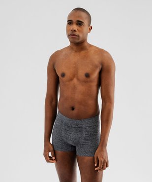 Boxer en maille extensible sans coutures uni homme (lot de 2) vue4 - GEMO(HOMWR HOM) - GEMO