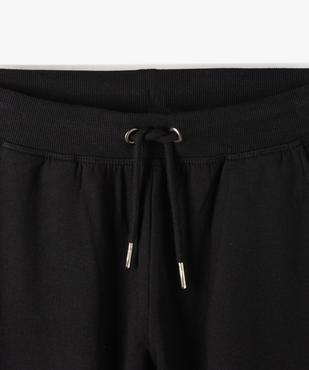 Pantalon de jogging avec intérieur molletonné fille vue2 - GEMO 4G FILLE - GEMO