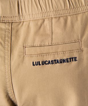 Pantalon chino avec taille élastique bébé garçon - LuluCastagnette vue4 - LULUCASTAGNETTE - GEMO