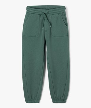 Pantalon de jogging molletonné garçon vue2 - 1E PRIX BY GEMO - GEMO