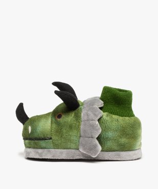 Chaussons garçon en volume dinosaure tricératops vue3 - GEMO (ENFANT) - GEMO