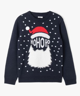 Pull de Noël avec motif peluche garçon vue2 - GEMO (JUNIOR) - GEMO