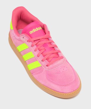 Baskets en cuir suédé BreakNet Sleek femme - Adidas vue6 - ADIDAS - GEMO