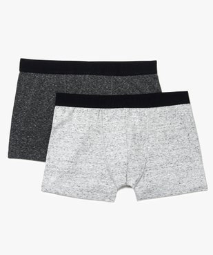 Boxer en coton stretch homme (lot de 2) vue1 - GEMO 4G HOMME - GEMO