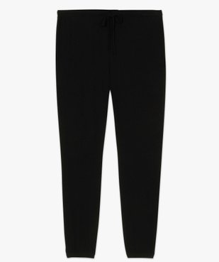 Pantalon de pyjama femme grande taille resserré dans le bas  vue4 - GEMO 4G FEMME - GEMO