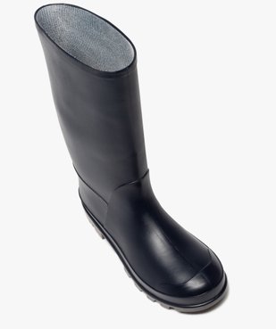 Bottes de pluie femme unies à semelle crantée vue5 - FOLLOW ME - GEMO