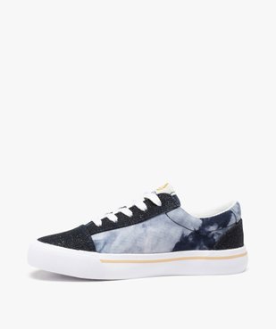 Baskets fille en toile denim et "tie and dye" – Camps United vue3 - CAMPS UNITED - GEMO