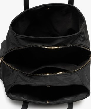 Sac souple porté épaule multicompartiment femme vue3 - GEMO 4G FEMME - GEMO