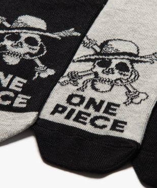 Chaussettes à motif manga garçon (lot de 3) - One piece vue2 - ONE PIECE - GEMO