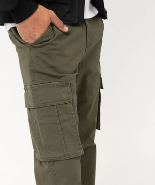 Pantalon cargo coupe Regular homme vue6 - GEMO 4G HOMME - GEMO