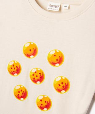 Tee-shirt manches courtes à motif manga garçon - Dragon Ball Z vue2 - DRAGON BALL Z - GEMO