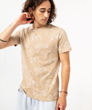 Tee-shirt à manches courtes imprimé homme vue2 - GEMO (HOMME) - GEMO