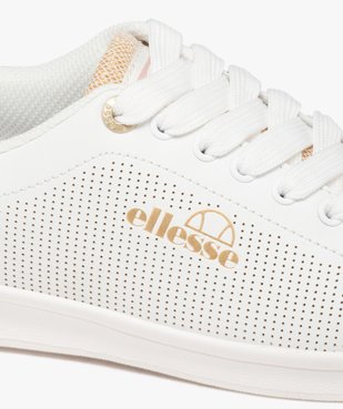 Baskets femme unies style rétro avec perforations - Ellesse vue6 - ELLESSE - GEMO