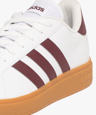 Baskets Grand Court Base style rétro homme - Adidas vue6 - ADIDAS - GEMO