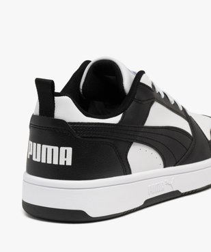 Baskets homme low-cut style rétro à lacets Rebound V6 - Puma vue6 - PUMA - GEMO