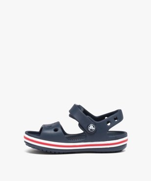 Sandales garçon souples pour la plage avec bande à scratch Bayaband Sandal - Crocs vue3 - CROCS - GEMO