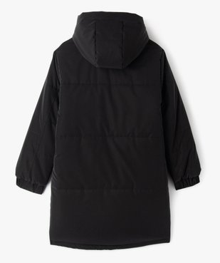 Manteau matelassé à capuche garçon vue4 - GEMO 4G GARCON - GEMO