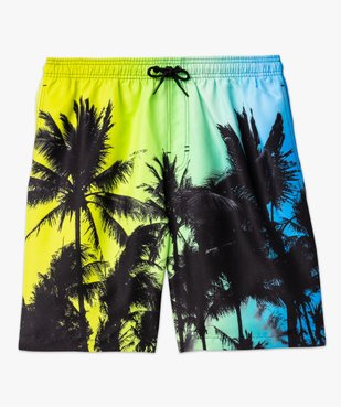 Short de surf imprimé palmiers homme vue4 - GEMO 4G HOMME - GEMO