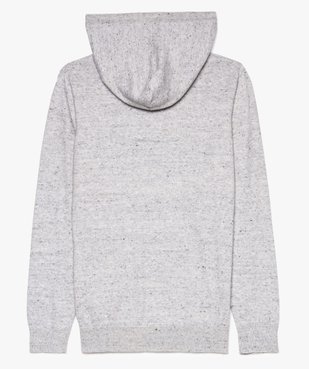 Pull garçon à capuche avec poche kangourou vue1 - GEMO (JUNIOR) - GEMO