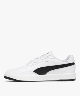 Baskets homme à logo contrastant Court Ultra Lite - Puma vue3 - PUMA - GEMO