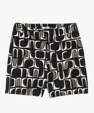 Short à motifs graphiques femme vue4 - GEMO(FEMME PAP) - GEMO