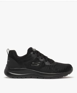 Baskets femme en mesh uni à semelle amortissante - Skechers vue1 - SKECHERS - GEMO