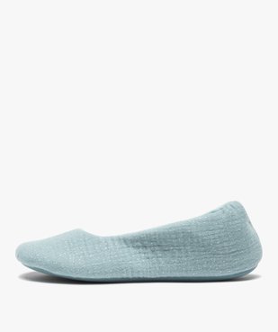 Chaussons femme ballerines en mousseline pailletée - Dim vue3 - DIM - GEMO