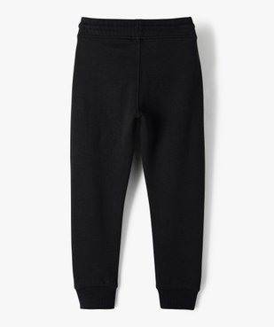 Pantalon de jogging avec intérieur molletonné garçon vue3 - GEMO (ENFANT) - GEMO