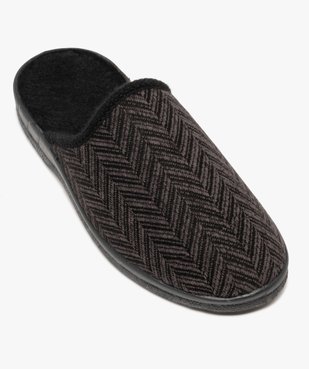 Chaussons mules à motifs chevrons homme vue10 - G'FLEX - GEMO