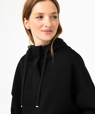 Sweat oversize à capuche femme vue2 - GEMO(FEMME PAP) - GEMO