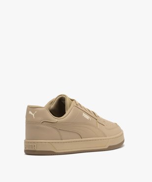 Baskets homme unies dessus perforé Caven 2.0 - Puma vue4 - PUMA - GEMO